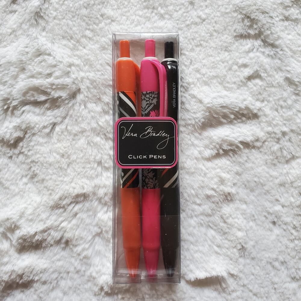 Vera Bradley Click Pens Read Description